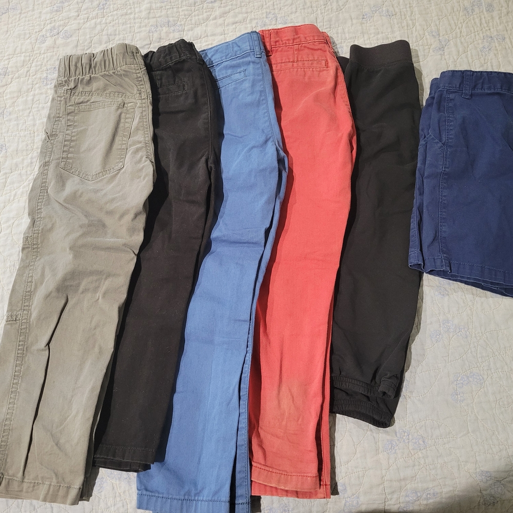 Kids Assorted Color Pants Set